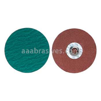 4" 60 Grit Merit Zirc Plus QC-T3 R203 PowerLock Quick Change Discs