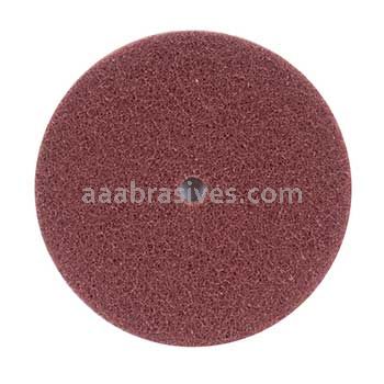 8" Merit A/O Fine High Strength Buffing Discs 1/2" Arbor Hole
