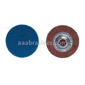2" 80 Grit Merit Zenith Zirconia Fiber F826 Type 2 Quick Change Discs