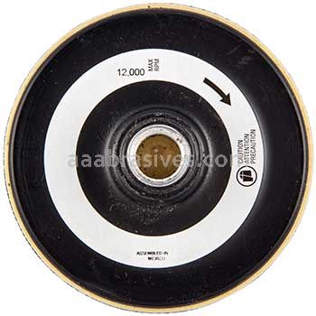 7" 5/8-11 THD Merit Surf Prep Hook & Loop Back-up Pad