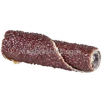 3/8 x 3/4 x 1/8 120 Grit Merit A/O Cartridge Rolls Straight Half-Glued