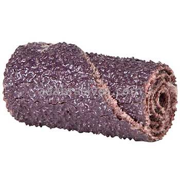 1/2 x 1-1/2 x 1/8 80 Grit Merit A/O Cartridge Rolls Straight Half-Glued