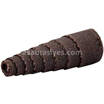 1/2 x 1-1/2 x 1/8 36 M-9 Merit Aluminum Oxide Spiral Rolls Full-Tapered Spirapoints
