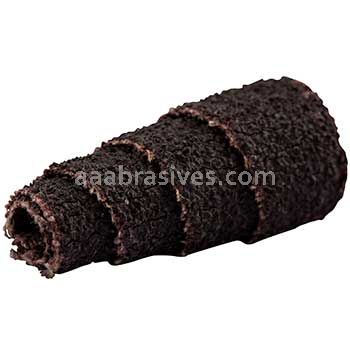 1/2 x 1 x 1/8 60 M-8 Merit Aluminum Oxide Spiral Rolls, Full-Tapered Spirapoints