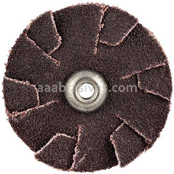 1-3/4 /80 / 8-32 /Merit Aluminum Oxide /Overlap Slotted Discs (2/Set)