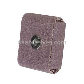 1-1/2 x 1-1/2 x 1/2 /60 /1/4-20 /Merit Aluminum Oxide Resin /Square Pads