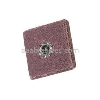 1 x 1 x 6 /80 /8-32 /Merit Aluminum Oxide Resin /Square Pads