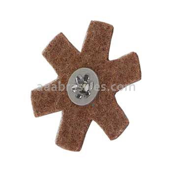 Merit Abrasives 08834185929 3 x 1/4-20 Eyelet A/O Coarse Merit Type GD Surface Preparation Stars