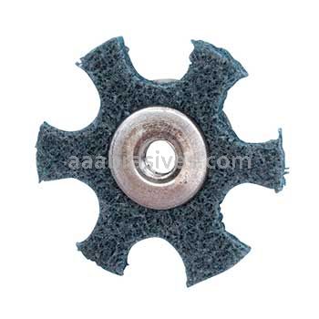 Merit Abrasives 08834185931 3 x 1/4-20 A/O Very Fine Merit Type GD Stars Surface Preparation Stars 1/4-20 Eyelet