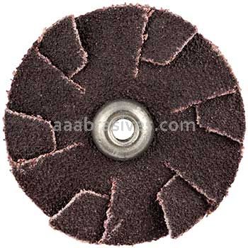 1-1/2 /120 / 8-32 /Merit Aluminum Oxide /Overlap Slotted Discs (2/Set)