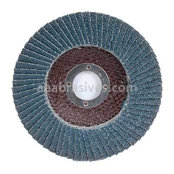 7 x 7/8 120 Grit Merit Type 27 Zirc Powerflex Flap Discs