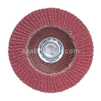 4 x 5/8 100 Grit Merit Ultra Ceramic Plus Type 29 R981 Powerflex Flap Discs