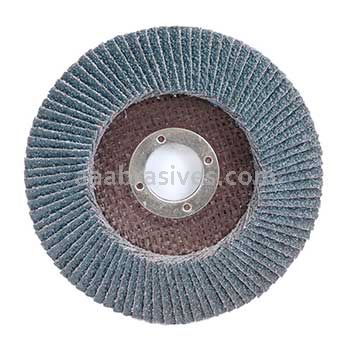 4-1/2 x 7/8 36 Grit Merit Type 29 High Density Zirc Powerflex Flap Discs