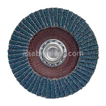 7 x 5/8-11 80 Grit Merit Type 27 High Density Zirc Powerflex Flap Discs