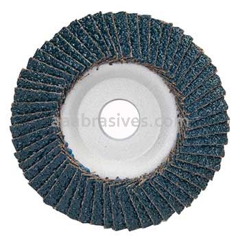 4-1/2 x 7/8 80 Grit Merit Type 29 Zirc Powerflex Flap Discs