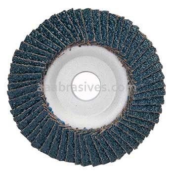 5 x 7/8 120 Grit Merit Type 29 Zirc Powerflex Flap Discs