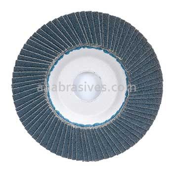 5 x 7/8 120 Grit Merit Type 27 Zirc Powerflex Flap Discs
