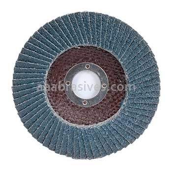 5 x 7/8 24 Merit Type 27 Fiberglass Plate Zirc Powerflex Flap Discs