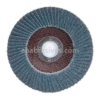 5 x 7/8 40 Merit Type 27 Fiberglass Plate Zirc Powerflex Flap Discs