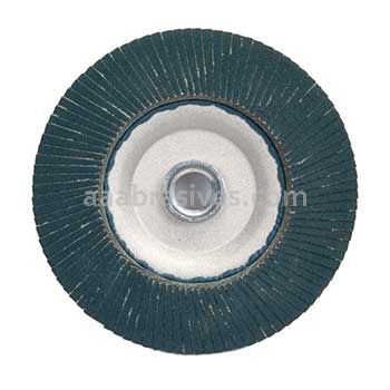 5 x 5/8-11 24 Grit Merit Type 27 Zirc Powerflex Flap Discs
