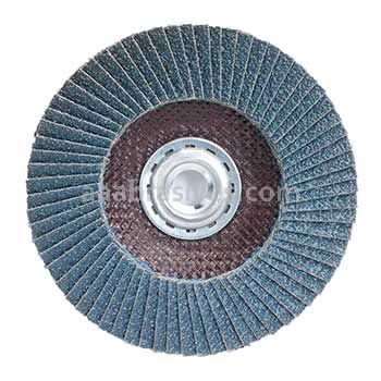 5 x 5/8-11 24 Merit Type 27 Fiberglass Plate Zirc Powerflex Flap Discs