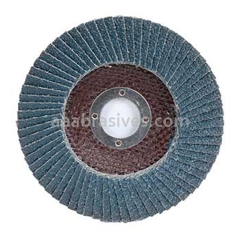 7 x 5/8-11 40 Merit Type 27 Fiberglass Plate Alo Powerflex Flap Discs