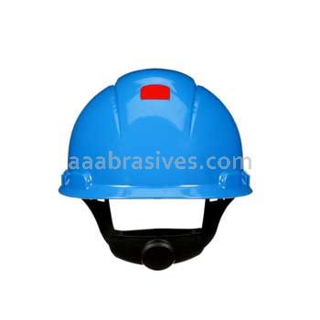 3M™ 7100239987 SecureFit™ Hard Hat H-703SFR-UV Blue 4-Pt Pressure Diffusion Ratchet Suspension W/ Uvicator