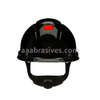 3M™ 7100240001 SecureFit™ Hard Hat H-712SFR-UV Black 4-Pt Pressure Diffusion Ratchet Suspension W/ Uvicator