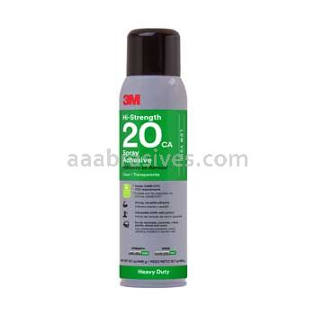3M™ Heavy Duty 20CA Spray Adhesive Clear