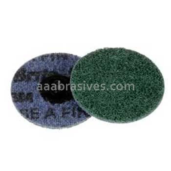 3M™ 7000046149 3” TR A/O Fine SE-DR Scotch-Brite™ Roloc™ SE Surface Conditioning Disc
