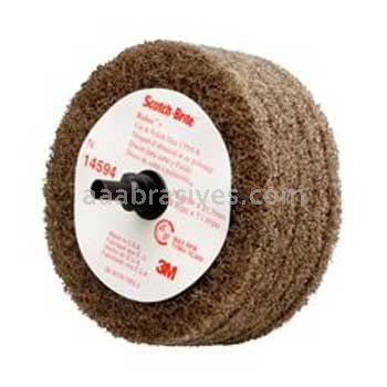 3M™ 7000120704 3 x 1-1/4 A/O MED C5-ZR Scotch-Brite™ Roloc™+ D5 Cut and Polish Disc