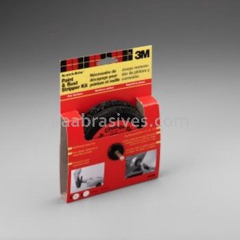3M™ 7000126180 Scotch-Brite™ Flat Surface Paint and Rust Stripper Kit 9419NA