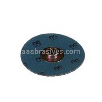 Standard Abrasives Quick Change TS A/O 2 Ply Disc 522404 2" 50 Grit