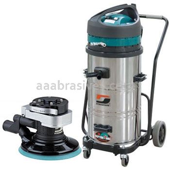 Dynabrade 56863BKV 6” Central-Vac 3/32 Orbit Dynorbital Supreme® Robotic Kit W/ Raptor Vac