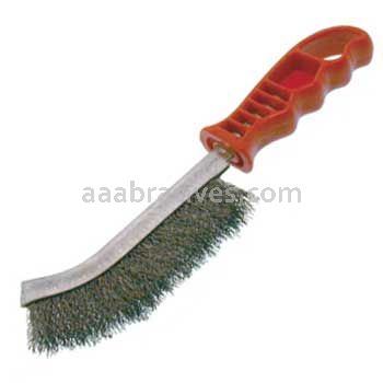 Osborn Plastic Handle Economy Scratch Brush 5 1/2” Long SS # 59702