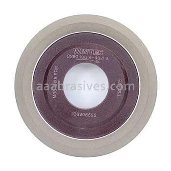 101.6-6.4-6.4-45 DEG-31.75 D280-R100-K+4821A Type 14V1 Hub 2-Sides Wheel Diamond SUPER ABRASIVES