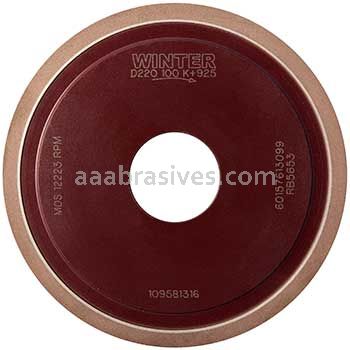 125-12.7-6-31.75 D220-C100-K+925 Type 1A1 Straight Wheels Diamond