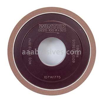 100 x 12.7 x 31.75 mm Diamond Straight Wheel Type 1A1 D220-C100-K+925
