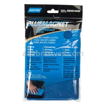 Norton 63642504402 16" x 16" Dark Blue (Thick) Micro-Fiber Cleaning Cloth