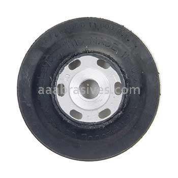 Norton 63642504872 4-1/2" Medium Rubber Air-Cooled No-Nose Back-up Pads