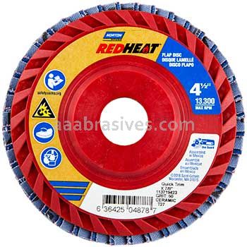 Norton 4-1/2 x 7/8 60 Norton TwinStar Type 27 Norton Flap Discs