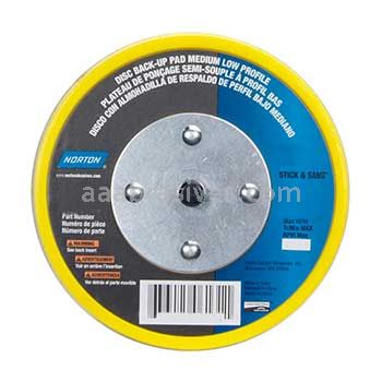 Norton 5" PSA Soft Low Profile Back Up Pad