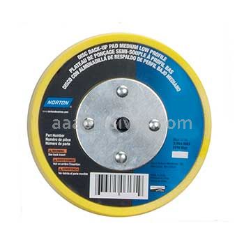 Norton 5" NorGrip Soft Low Profile Back Up Pads