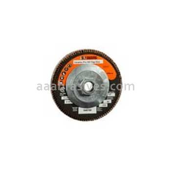 Standard Abrasives Ceramic Pro Type 27 High Density Flap Disc 645165 7" x 5/8-11 40 Grit Y-weight