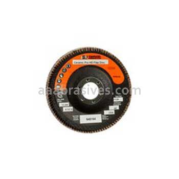 Standard Abrasives Ceramic Pro Type 29 High Density Flap Disc 645195 7" x 7/8 40 Grit