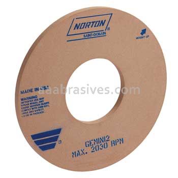 Norton Abrasives 66243483782 Cylindrical Grinding Wheels Type 01 20 x 1 x 8
