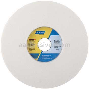 Norton 8 x 1 x 1-1/4 5SG46-IVS3 Recess 3-1/4 x 1/2 Type 05 Recessed One Side Wheels