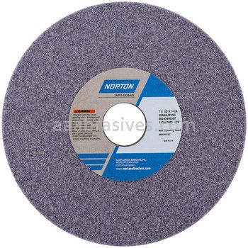Norton 7 x 1/2 x 1-1/4 32A46-IVS3 Type 01 Straight Wheels