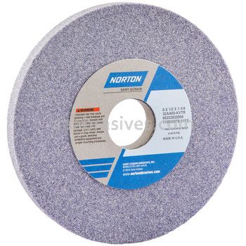 Norton 6 x 1/2 x 1-1/4 32AA60-KVTR Type 01 Straight Wheels