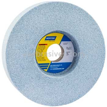 Norton 7 x 1 x 1-1/4 5SG46-IVS Recess 3 x 1/2 Type 05 Recessed One Side Wheels